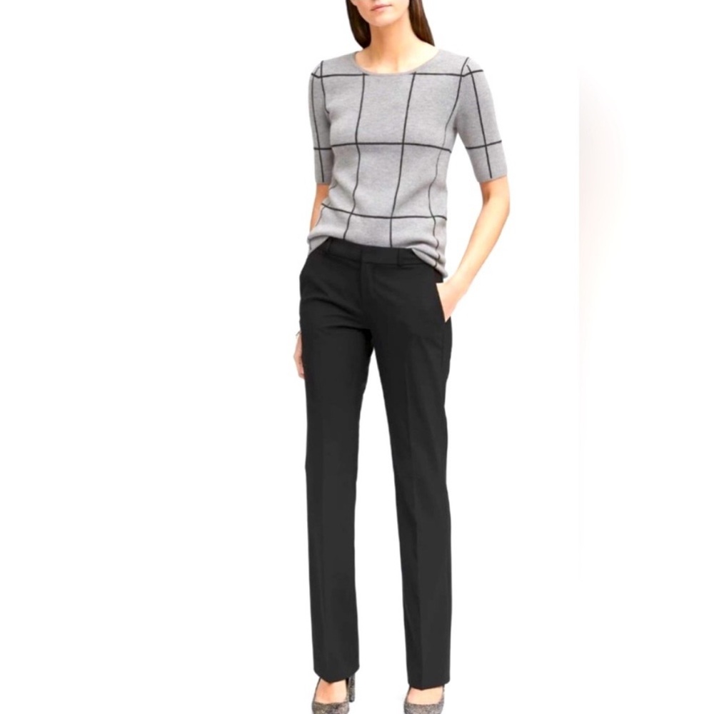 Banana Republic Logan Pant Black